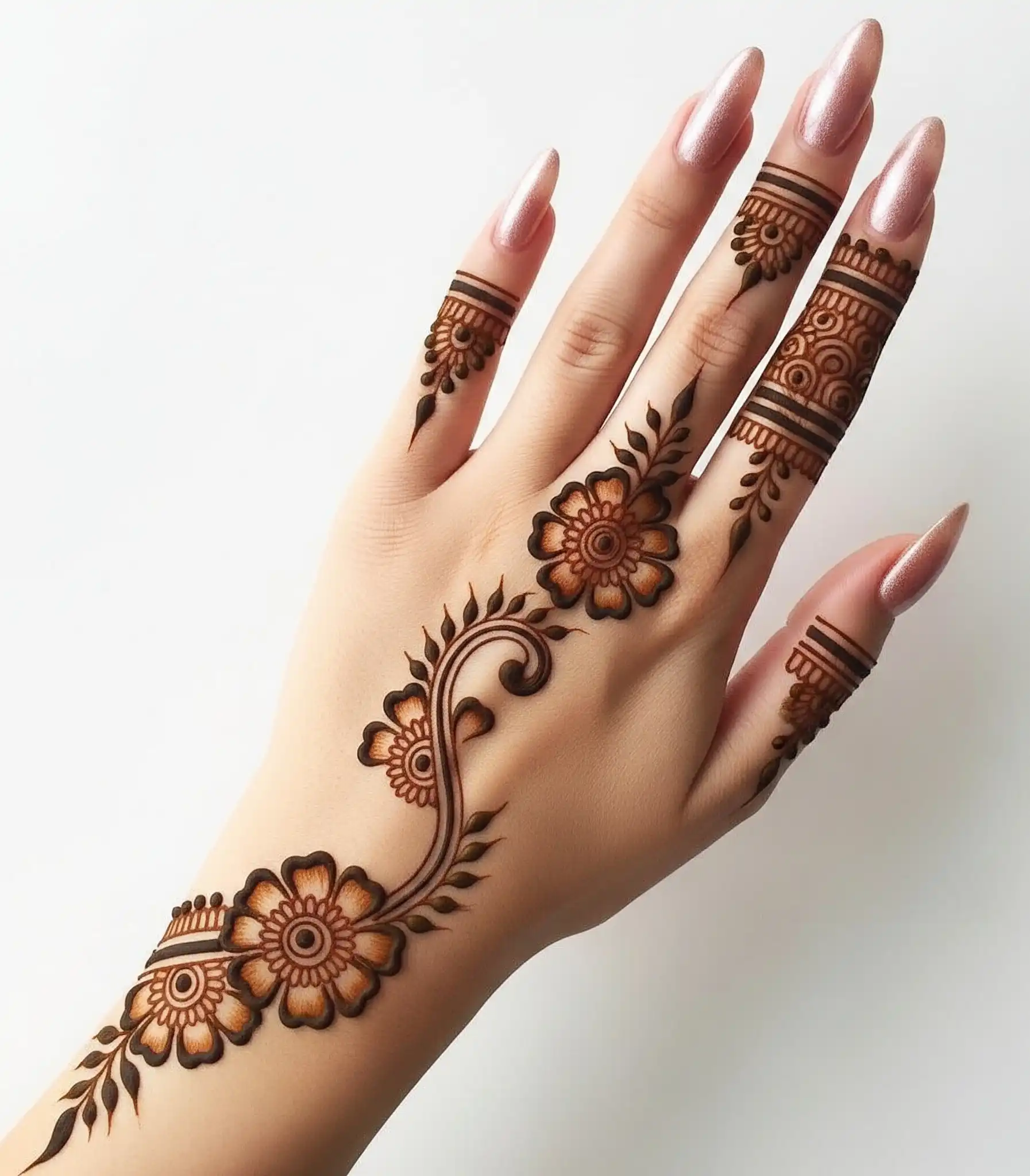New finger mehndi design 169 New finger mehndi design 169