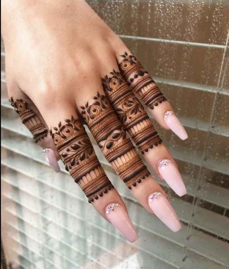 New finger mehndi design 17 New finger mehndi design 17