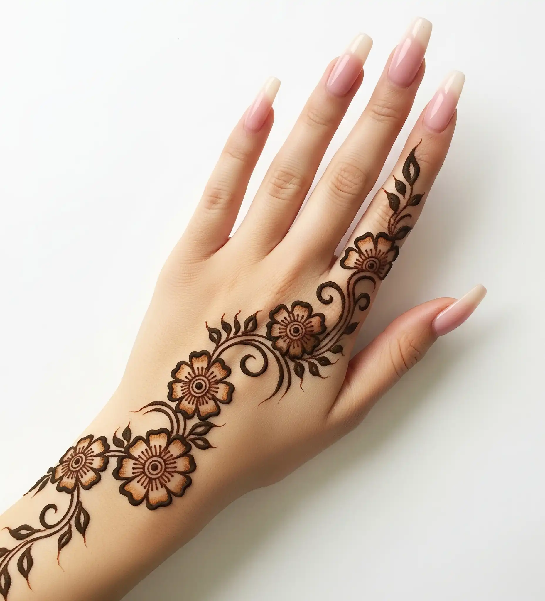 New finger mehndi design 170 New finger mehndi design 170