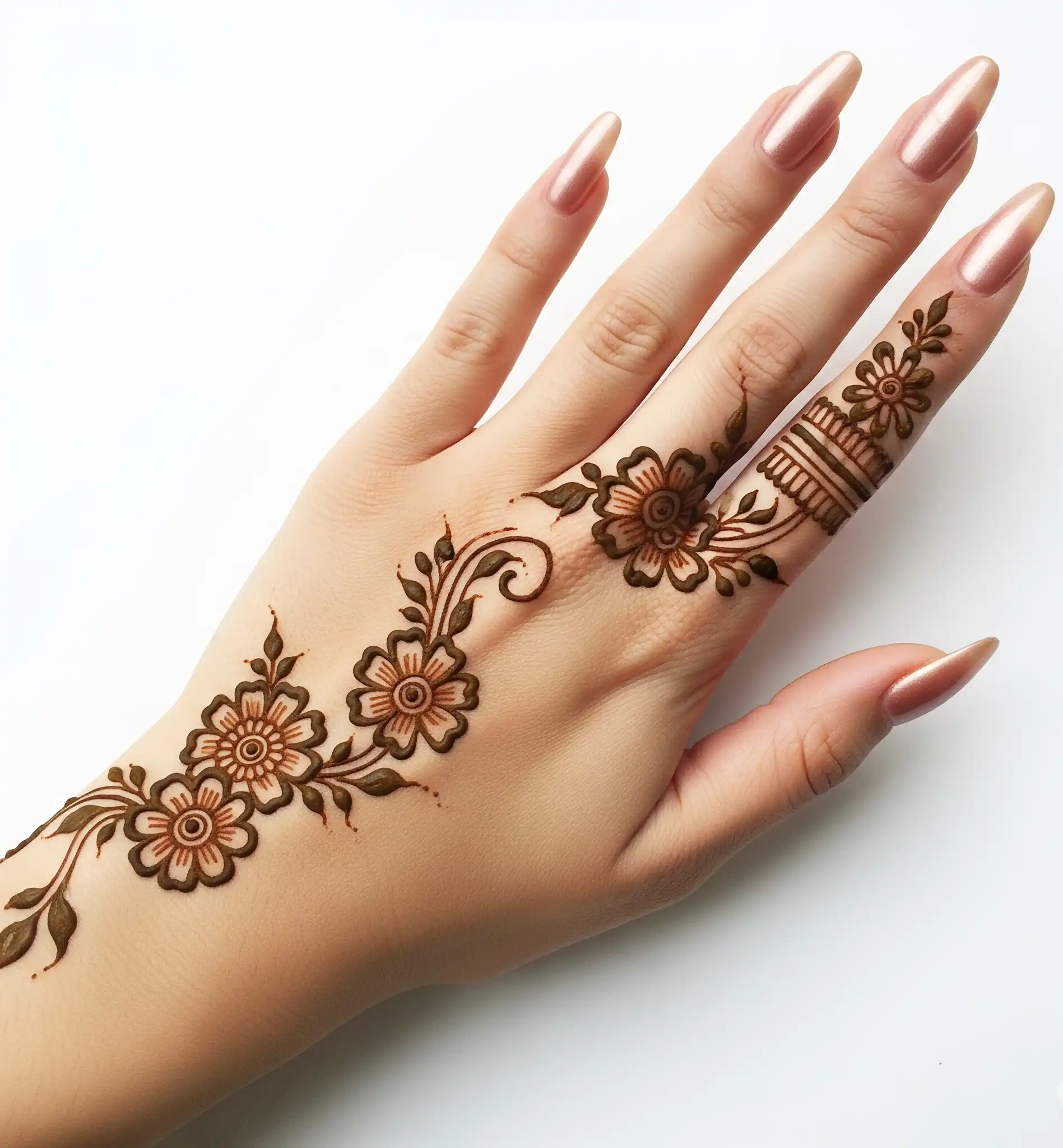 New finger mehndi design 174 New finger mehndi design 174