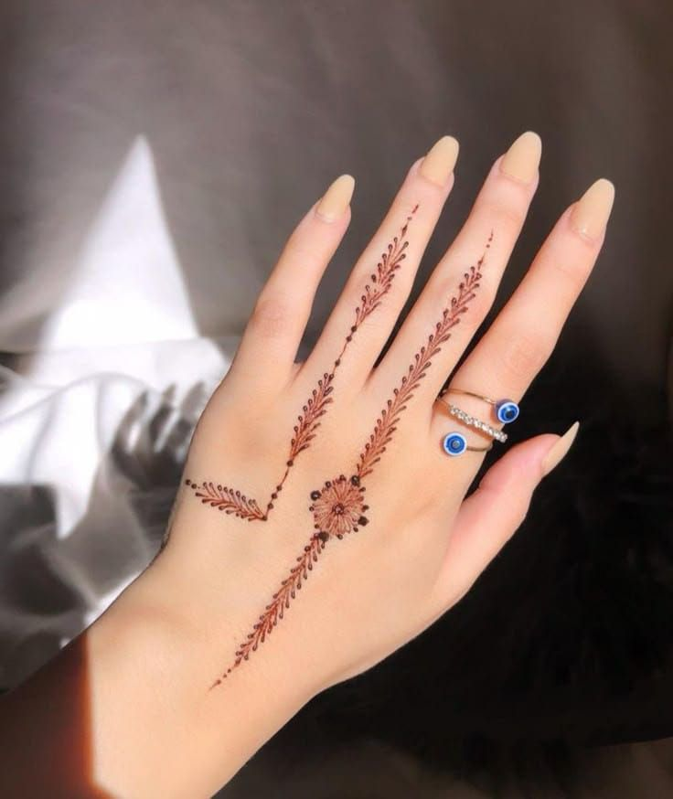 New finger mehndi design 24 New finger mehndi design 24
