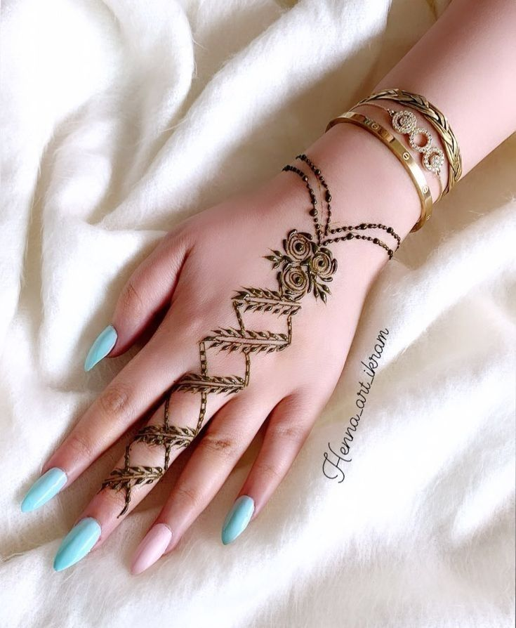 New finger mehndi design 25 New finger mehndi design 25