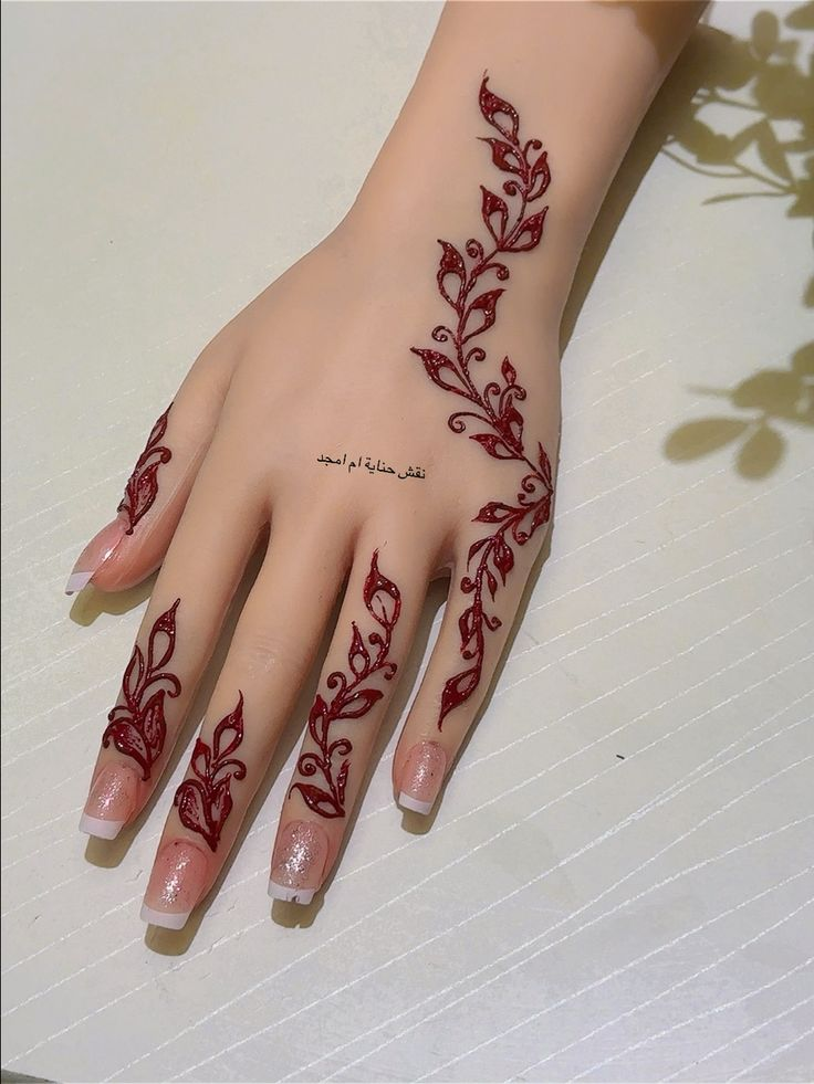 New finger mehndi design 27 New finger mehndi design 27