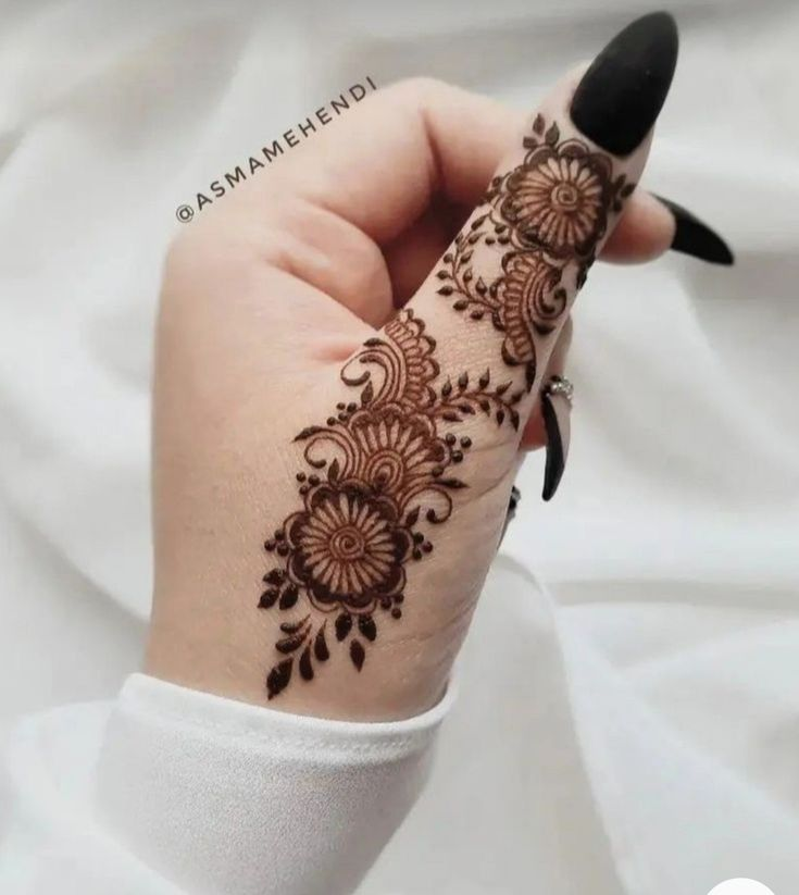 New finger mehndi design 30 New finger mehndi design 30