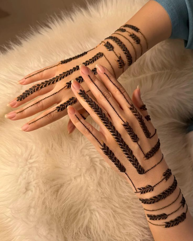 New finger mehndi design 32 New finger mehndi design 32