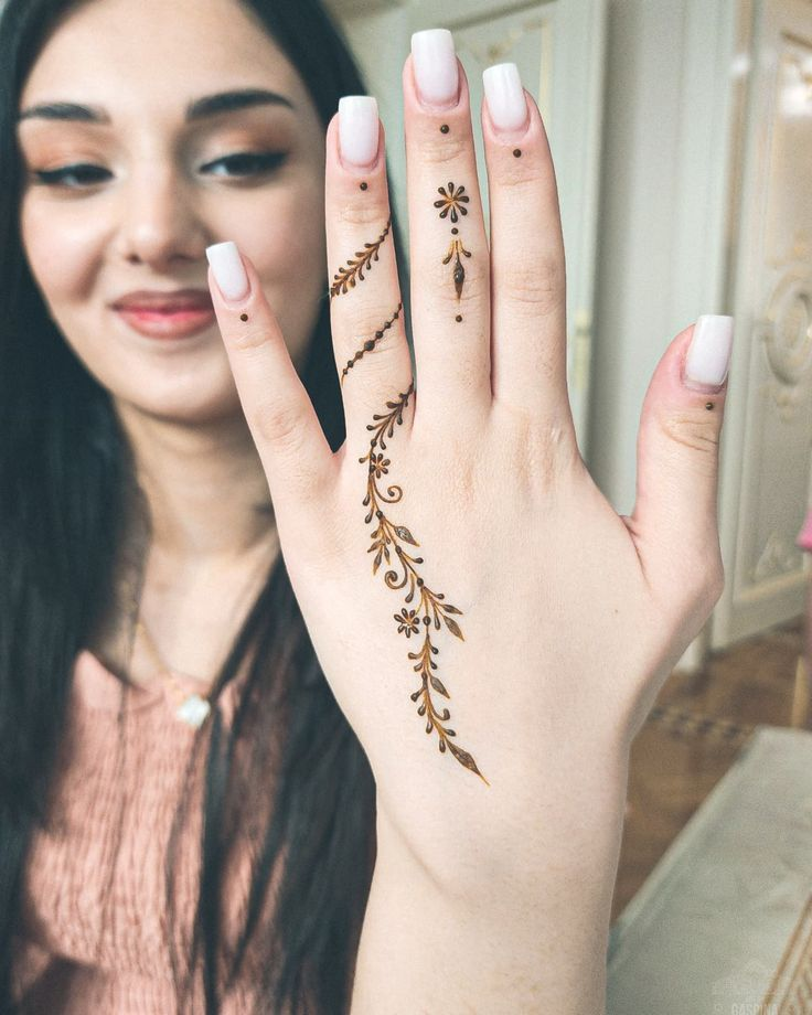 New finger mehndi design 5 New finger mehndi design 5