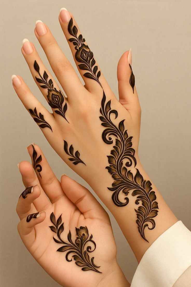 New finger mehndi design 6 New finger mehndi design 6