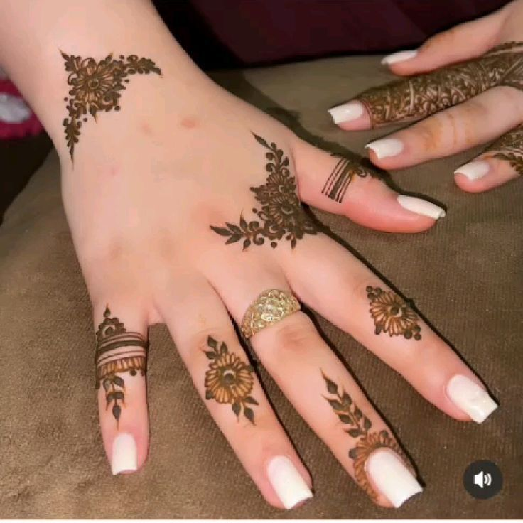 New finger mehndi design 60 New finger mehndi design 60