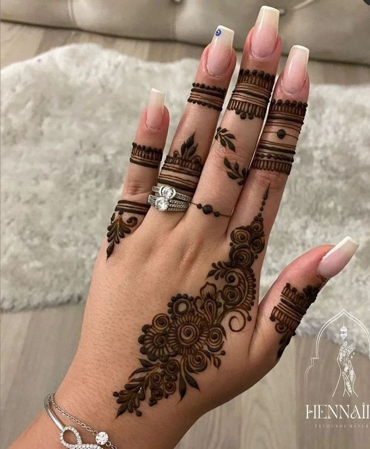 New finger mehndi design 61 New finger mehndi design 61