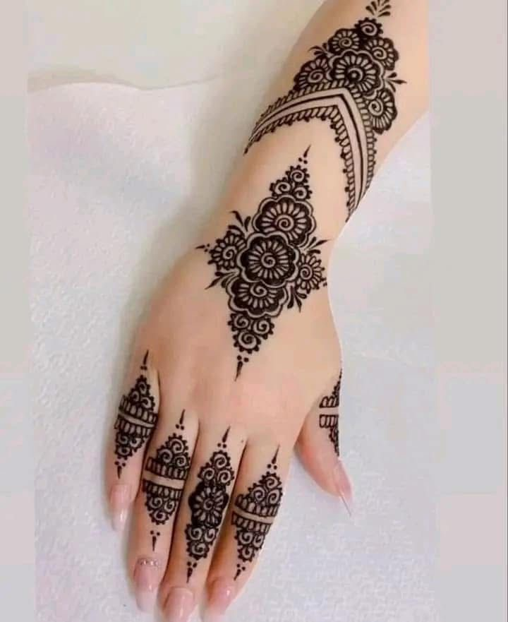 New finger mehndi design 71 New finger mehndi design 71