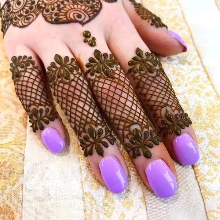 New finger mehndi design 72 New finger mehndi design 72