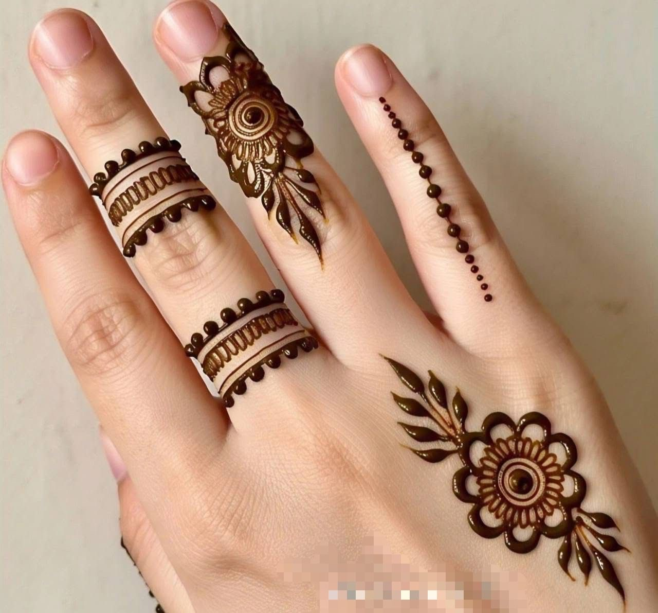 New finger mehndi design 74 New finger mehndi design 74