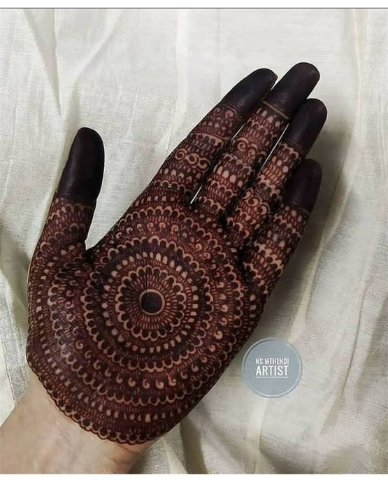 Creative Outline On Rose Front Hand Mehndi Design Creative Outline On Rose Front Hand Mehndi Design