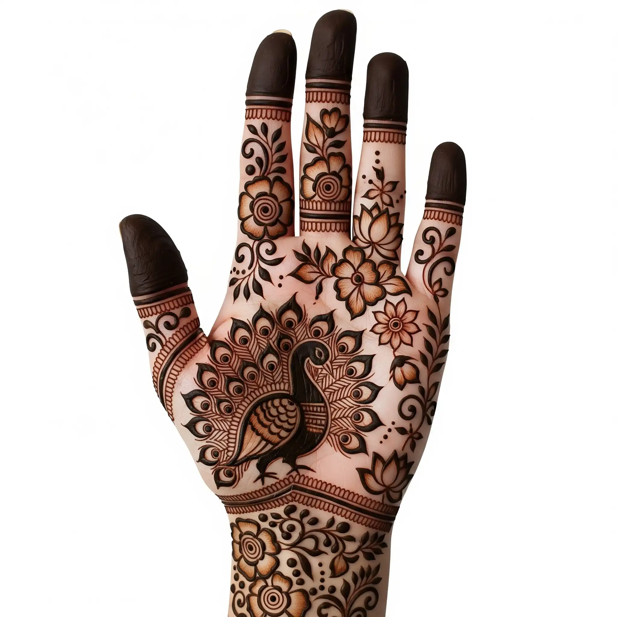 New front hand mehndi design 105 New front hand mehndi design 105