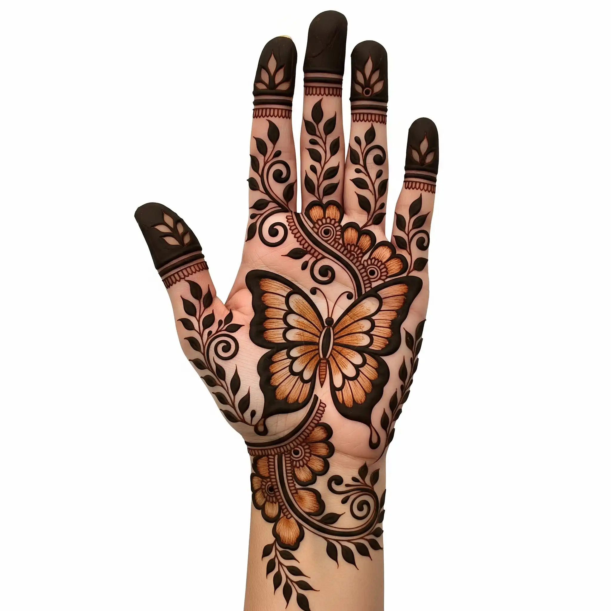 New front hand mehndi design 106 New front hand mehndi design 106