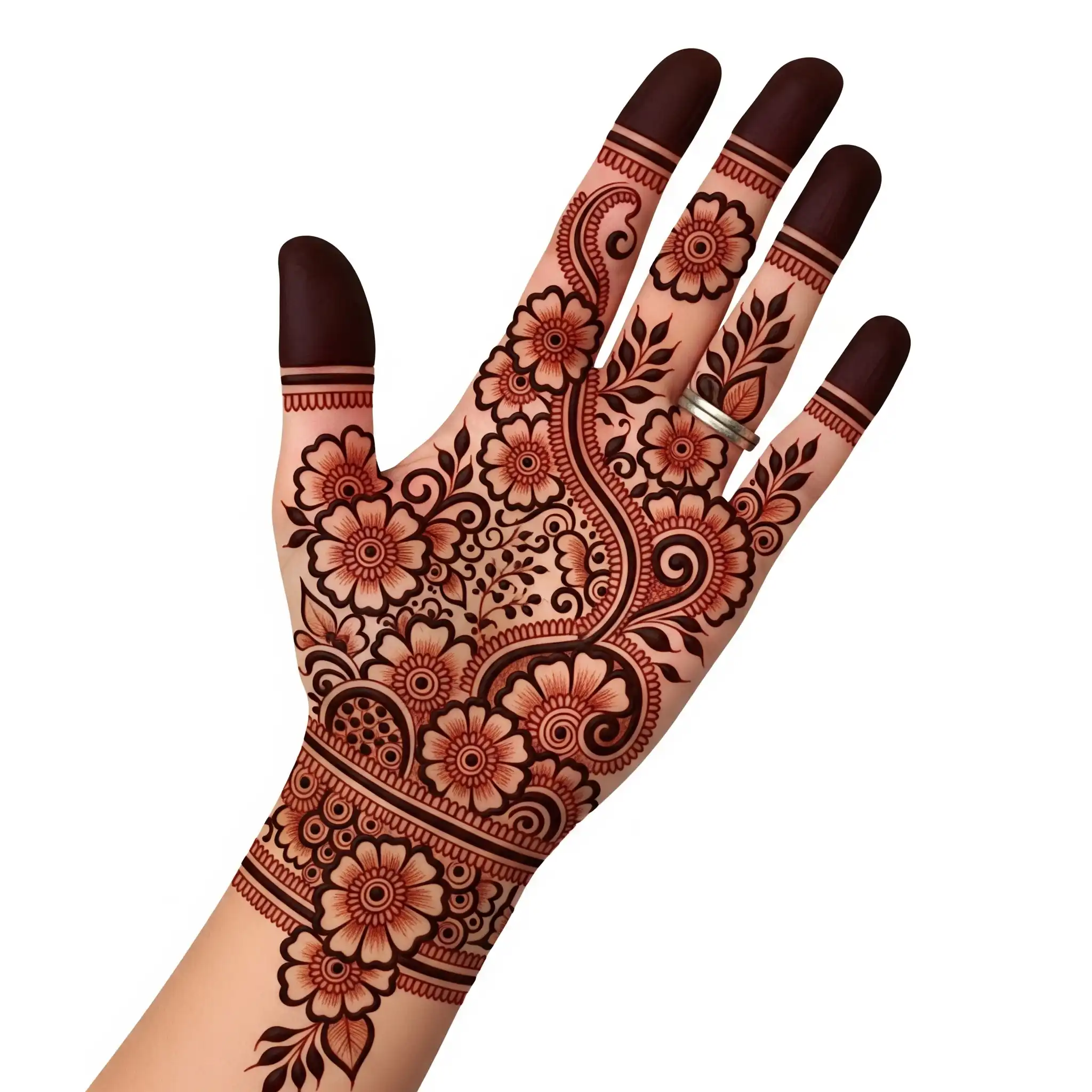 New front hand mehndi design 107 New front hand mehndi design 107