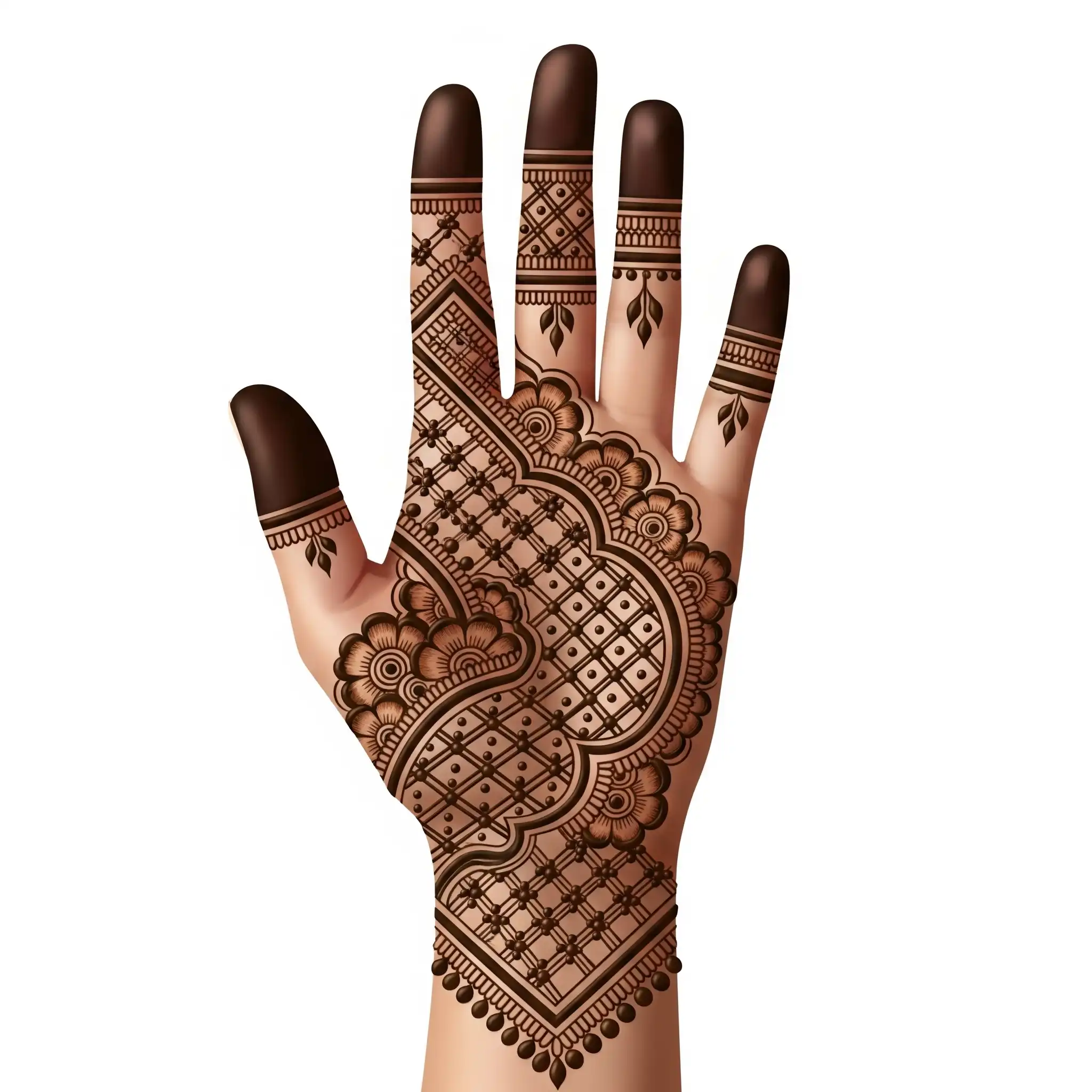New front hand mehndi design 124 New front hand mehndi design 124