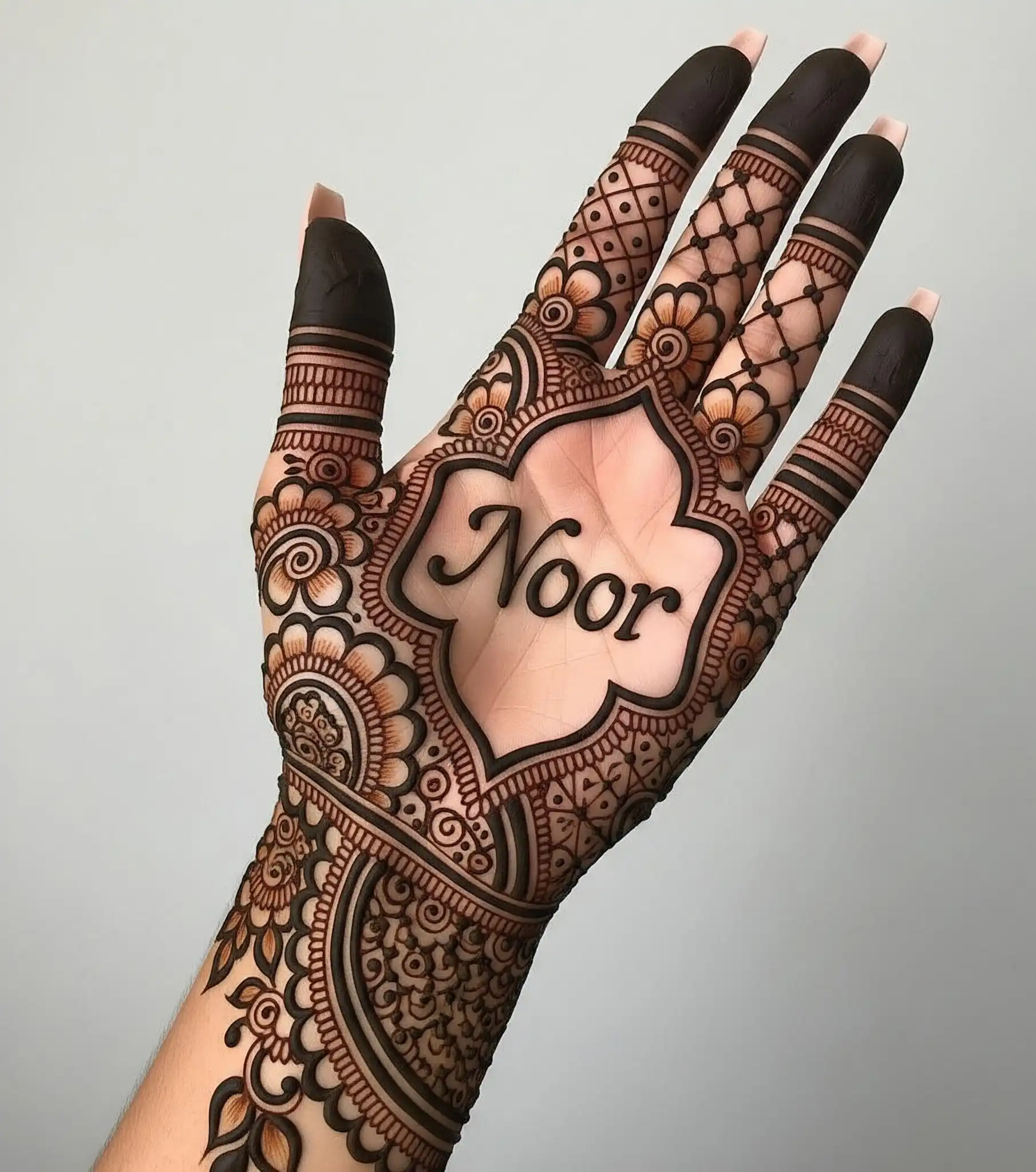 New front hand mehndi design 125 New front hand mehndi design 125