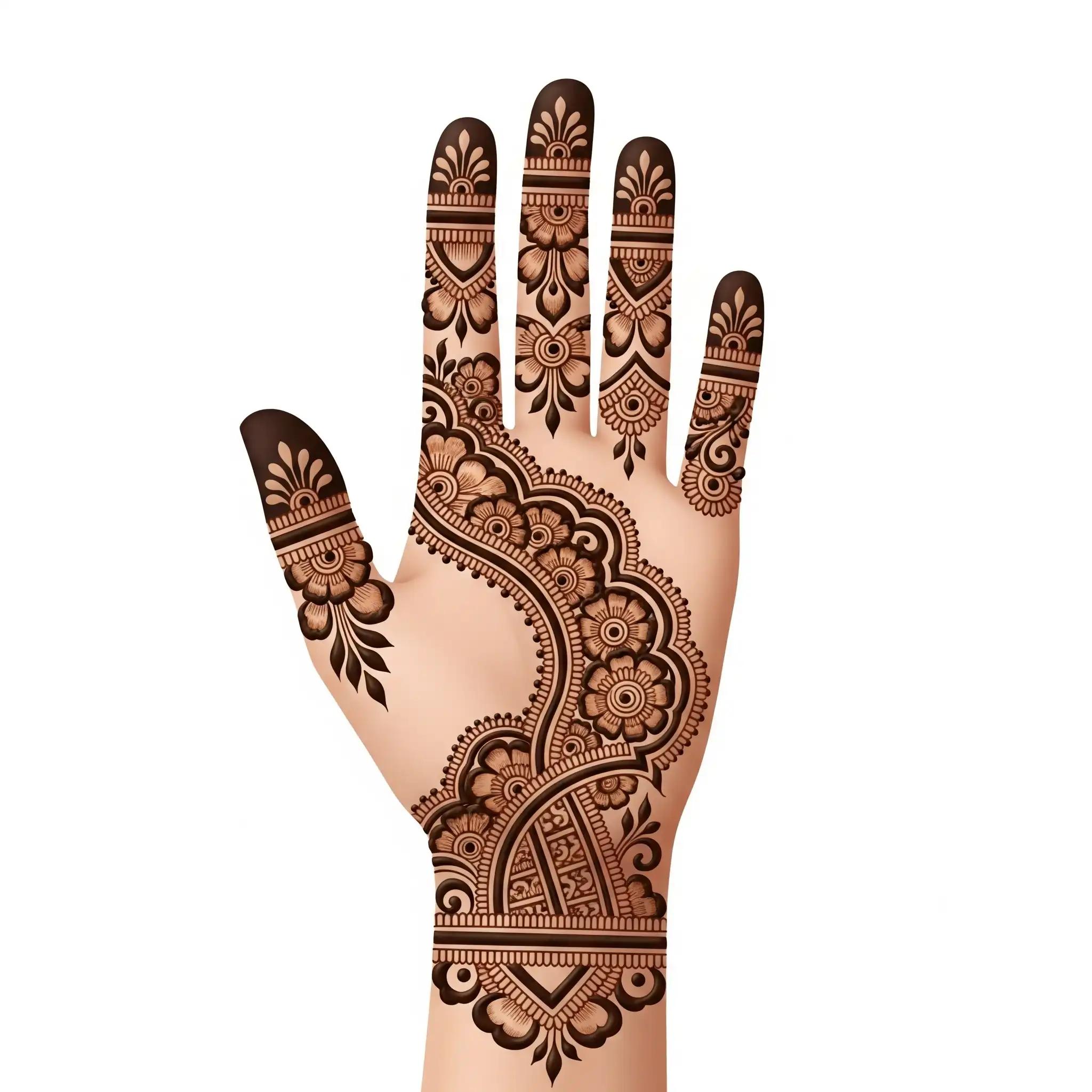 New front hand mehndi design 127 New front hand mehndi design 127