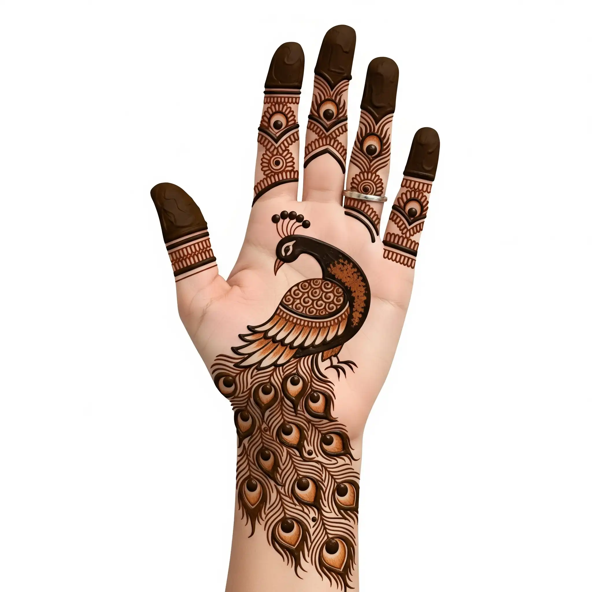 New front hand mehndi design 132 New front hand mehndi design 132