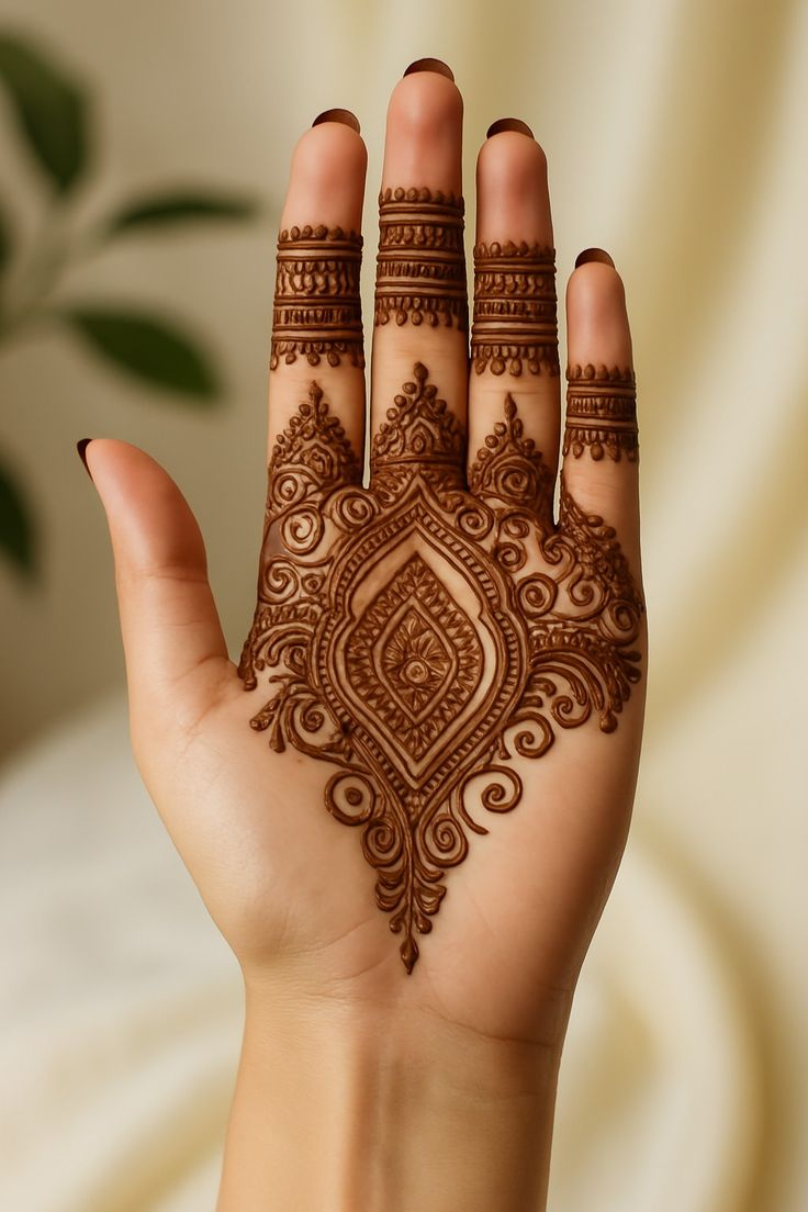 New front hand mehndi design 14 New front hand mehndi design 14