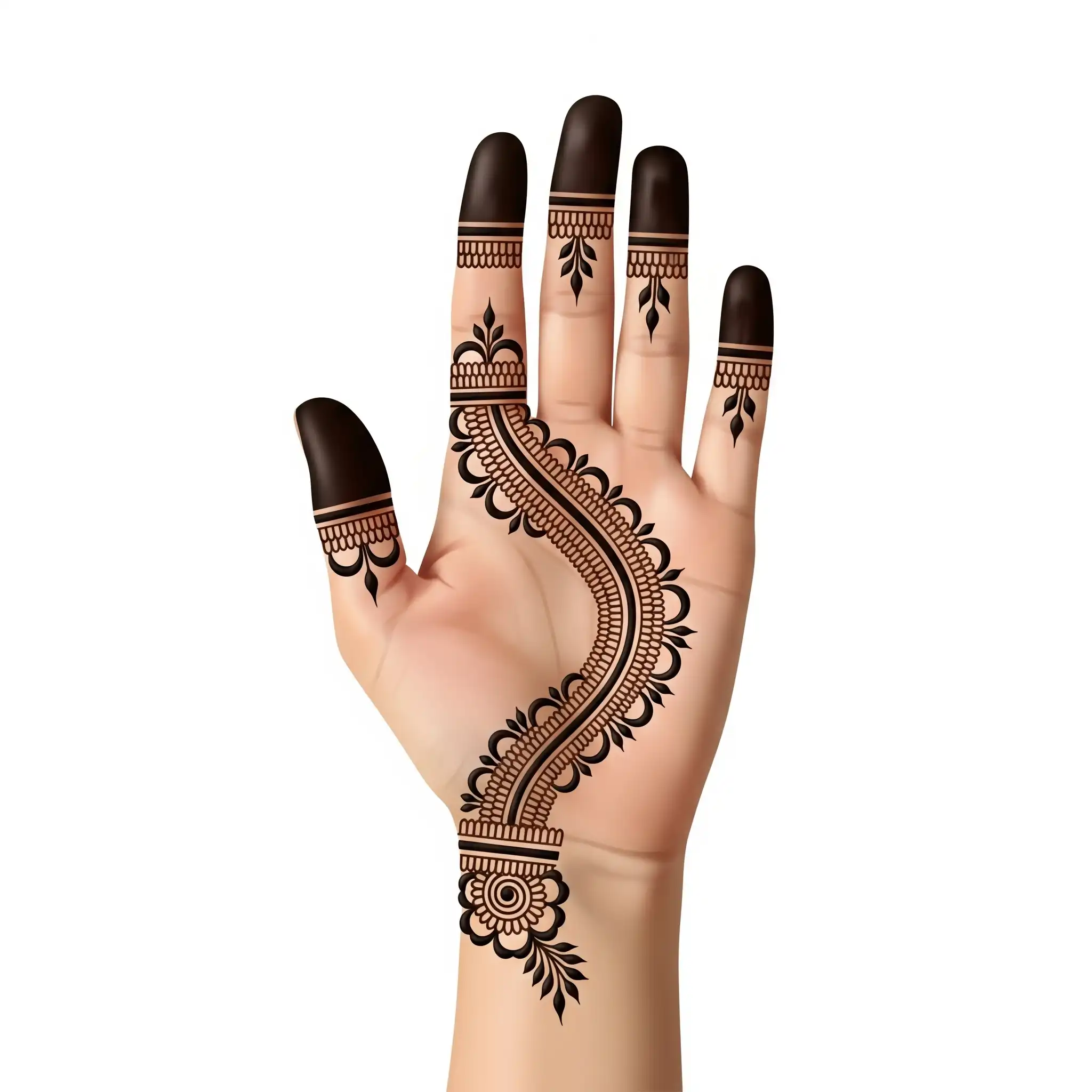 New front hand mehndi design 152 New front hand mehndi design 152