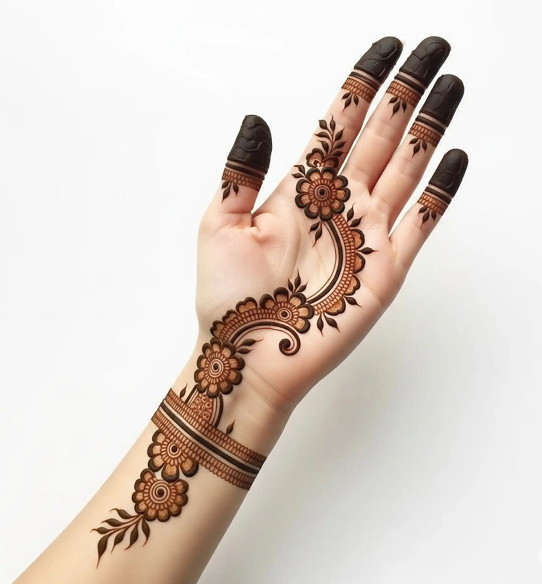 New front hand mehndi design 157 New front hand mehndi design 157