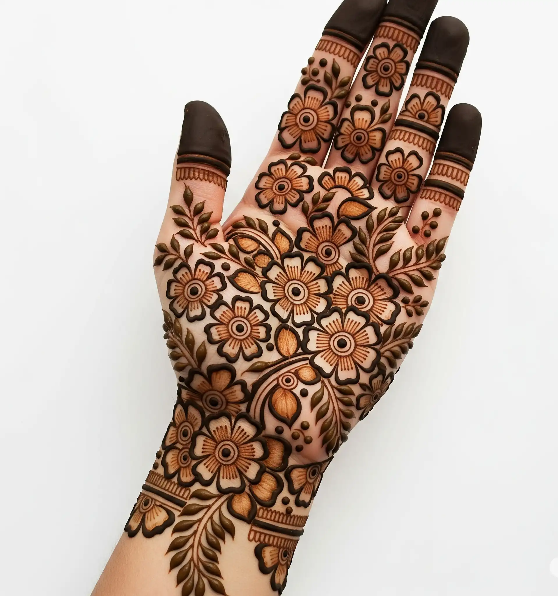 New front hand mehndi design 161 New front hand mehndi design 161