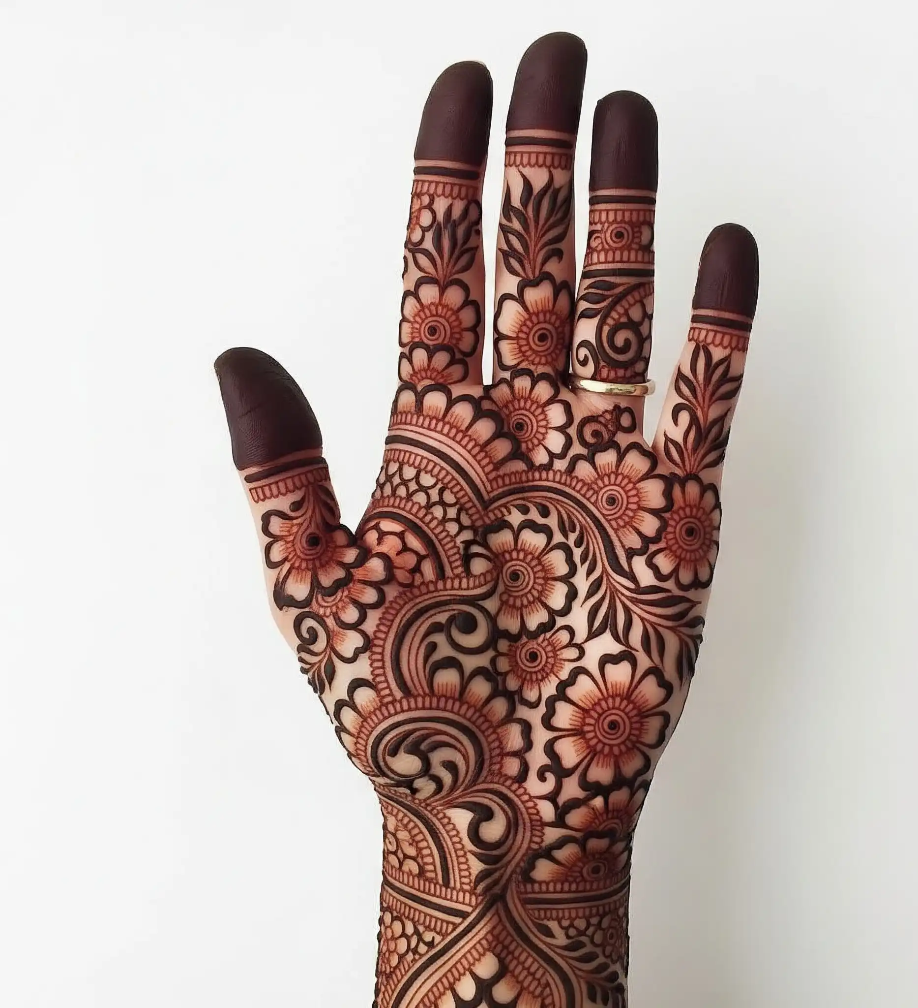New front hand mehndi design 162 New front hand mehndi design 162