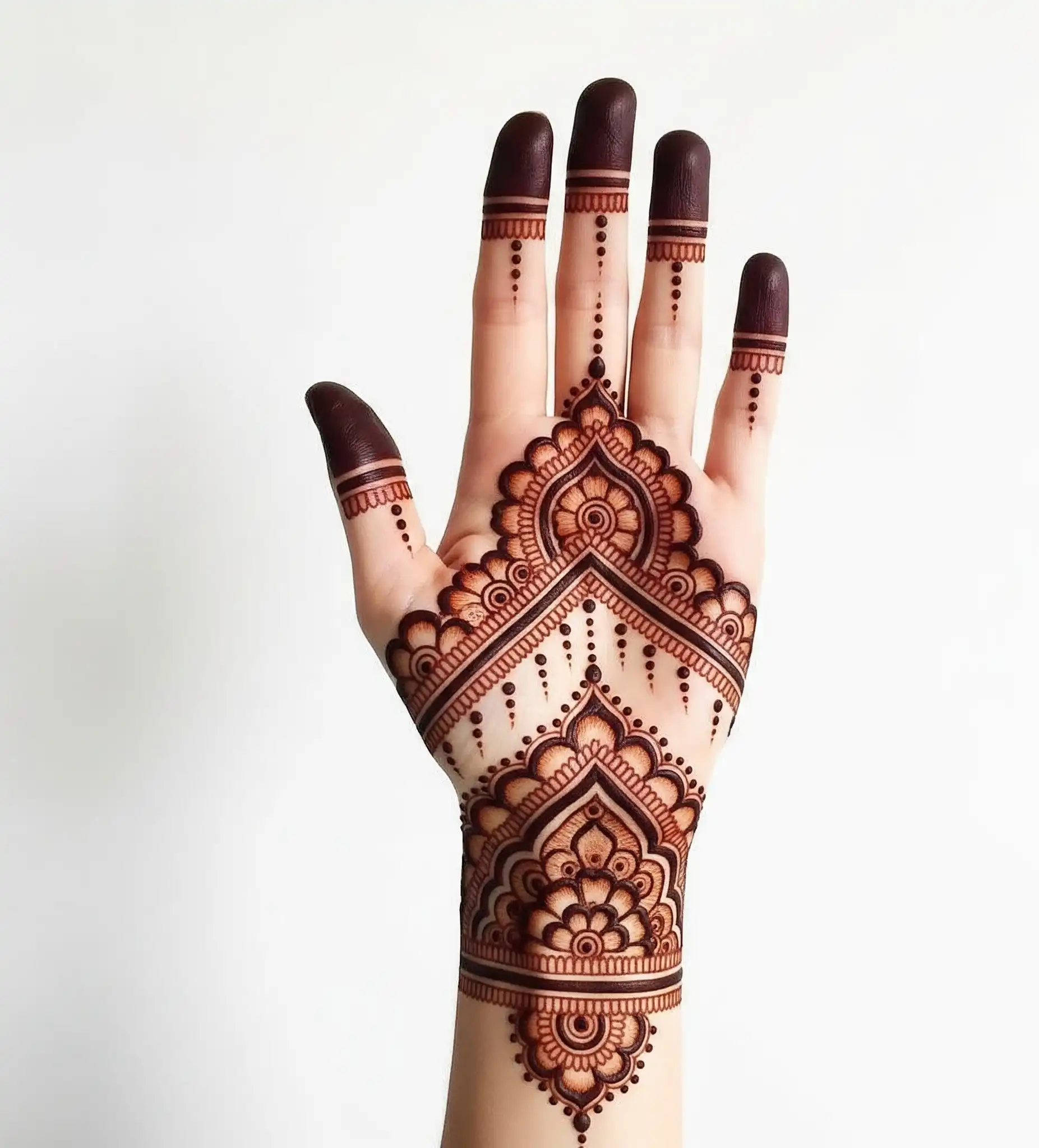 New front hand mehndi design 164 New front hand mehndi design 164