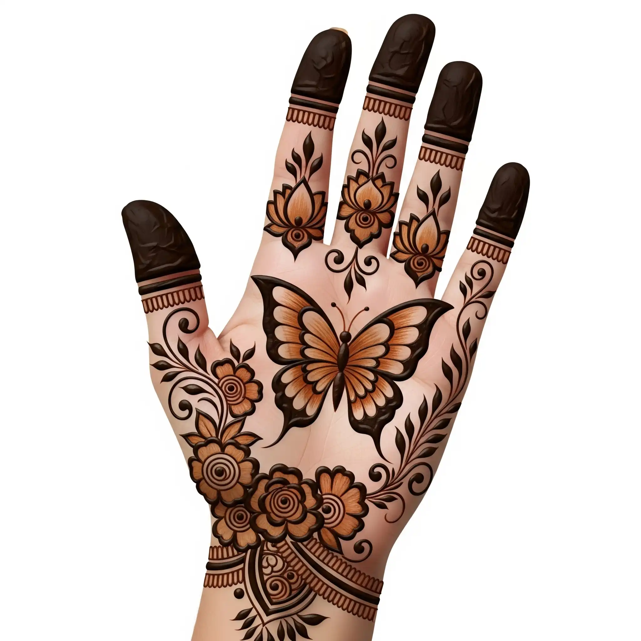 New front hand mehndi design 172 New front hand mehndi design 172