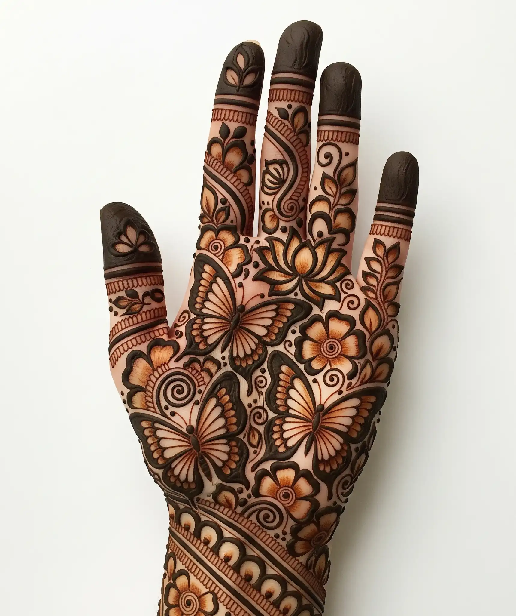 New front hand mehndi design 180 New front hand mehndi design 180