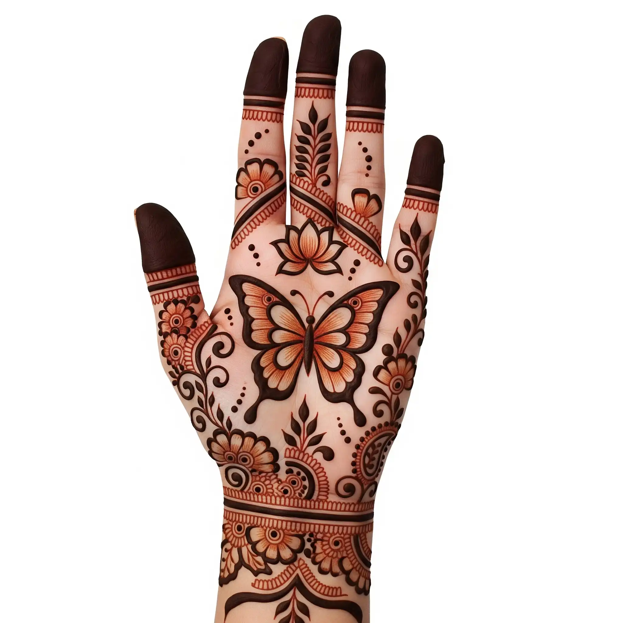 New front hand mehndi design 182 New front hand mehndi design 182