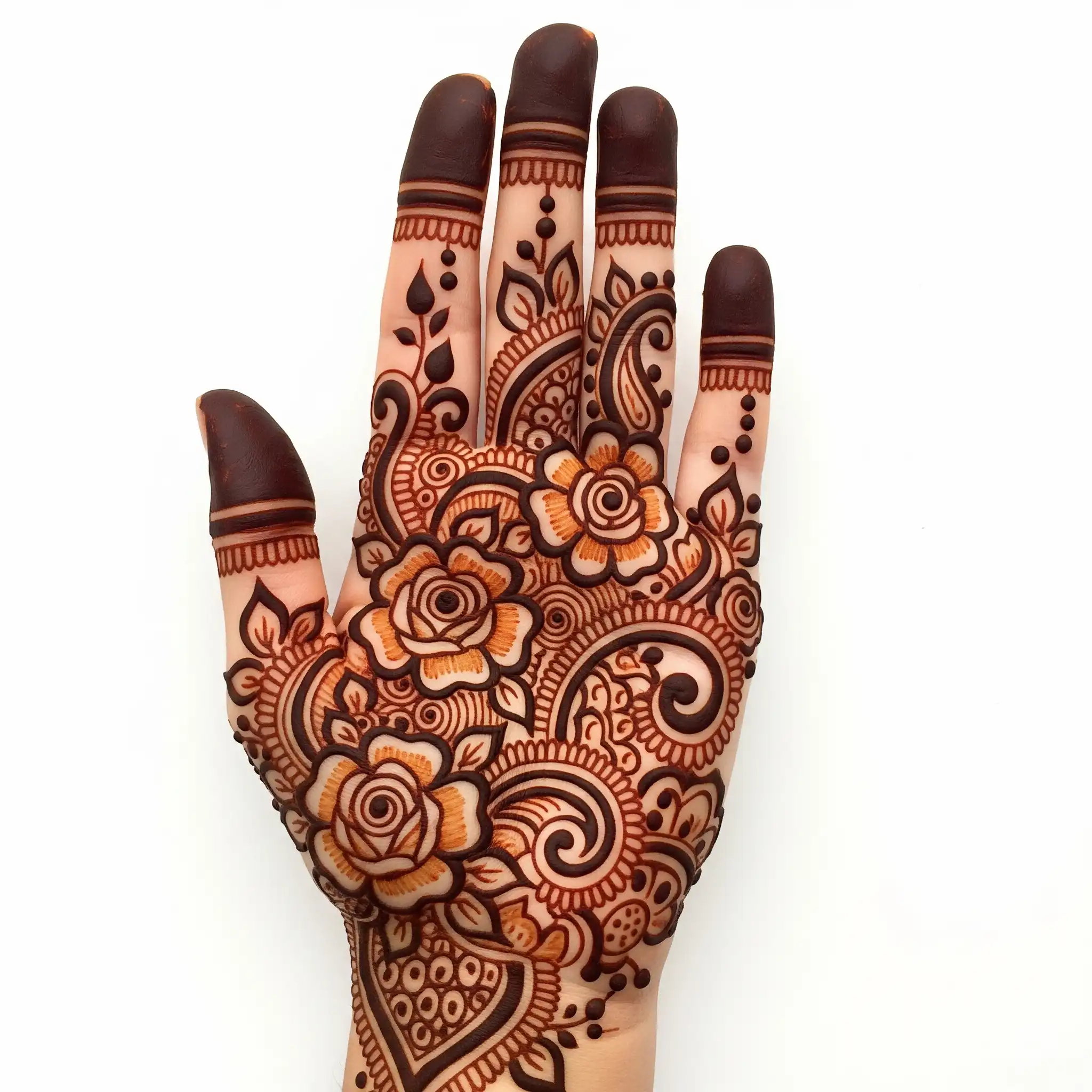New front hand mehndi design 195 New front hand mehndi design 195