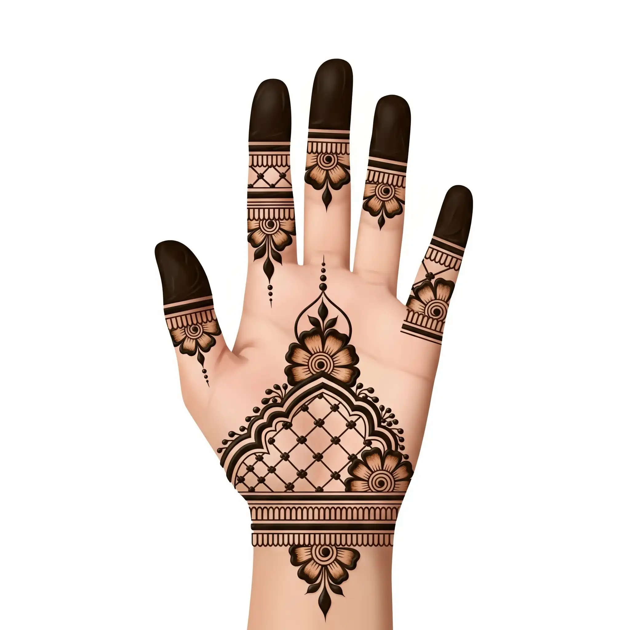 New front hand mehndi design 196 New front hand mehndi design 196