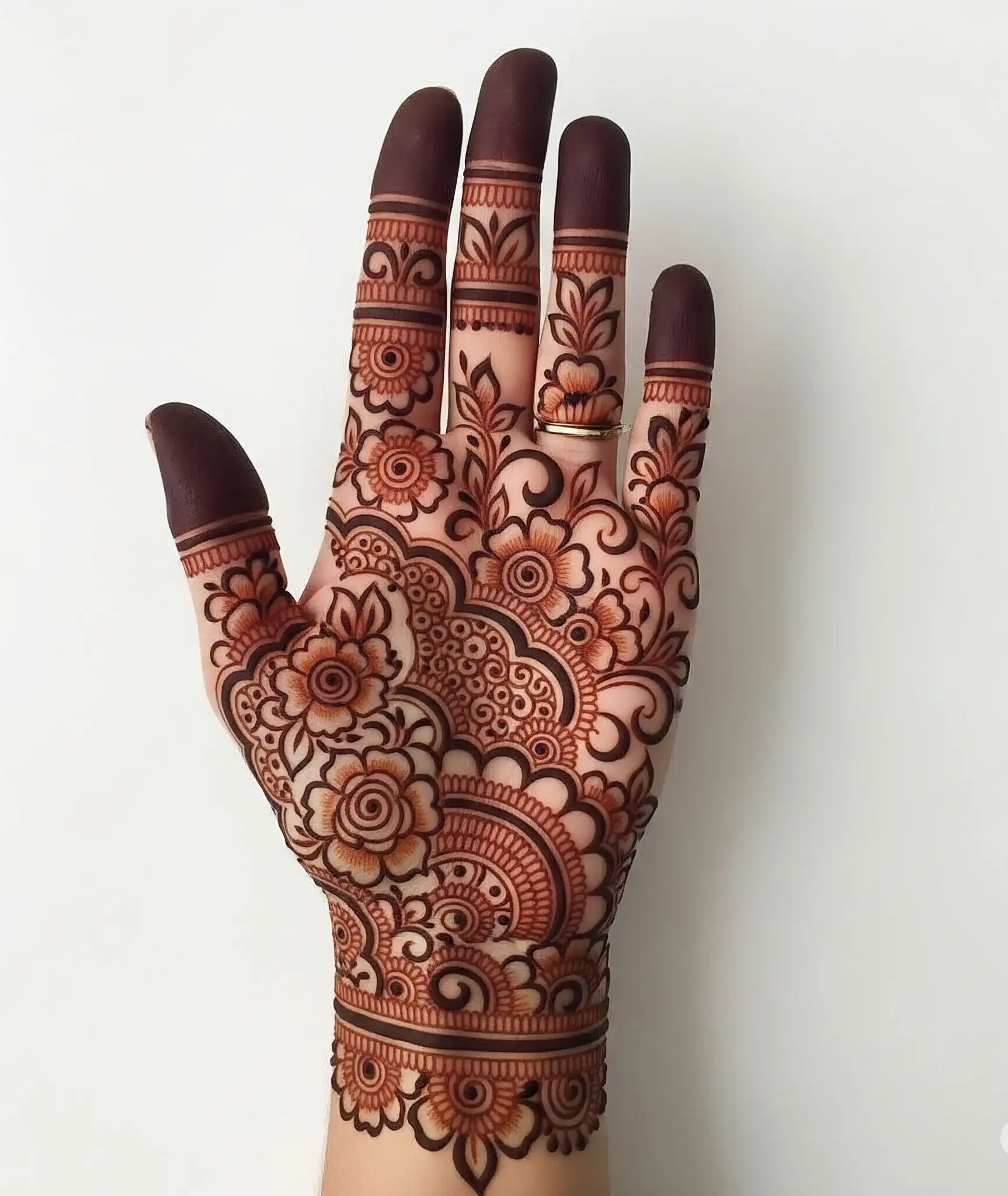New front hand mehndi design 199 New front hand mehndi design 199