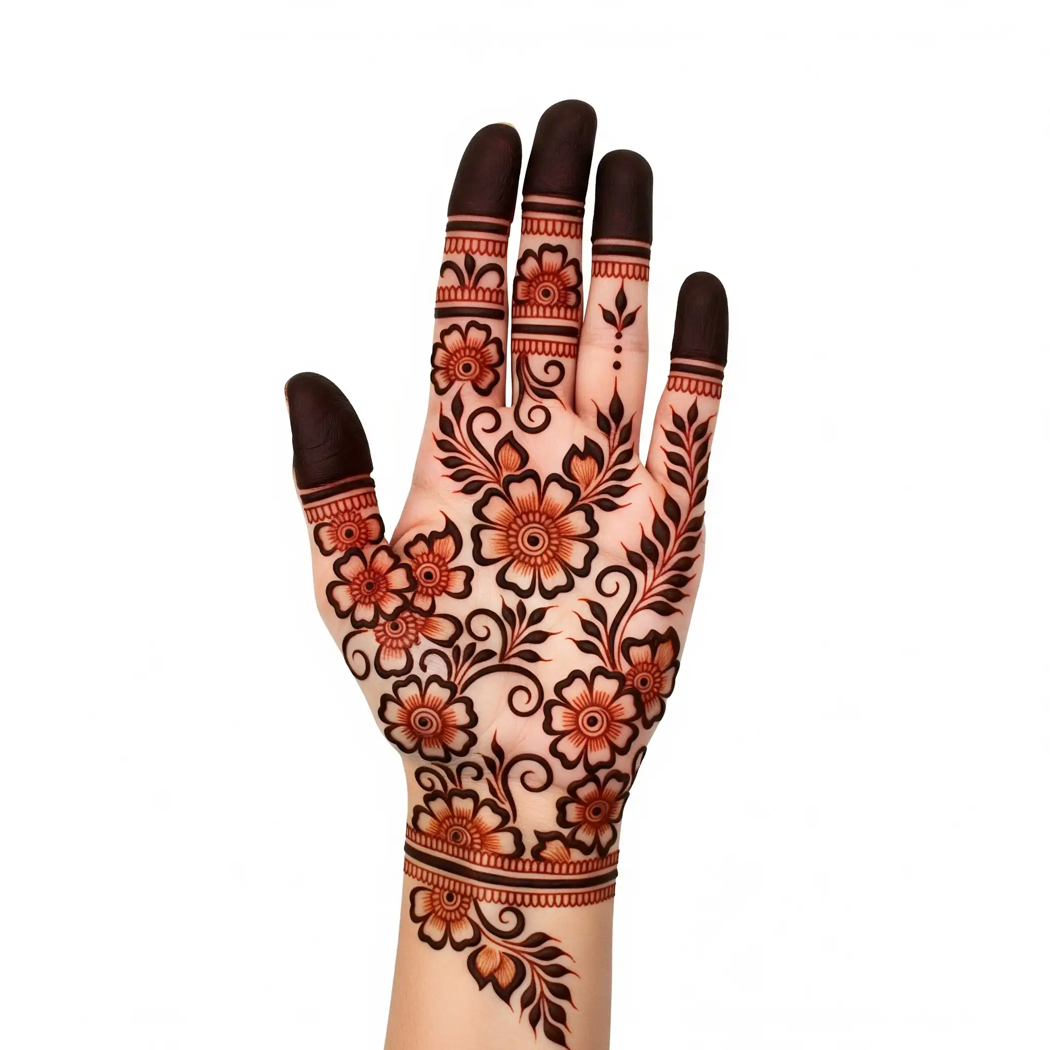 New front hand mehndi design 216 New front hand mehndi design 216