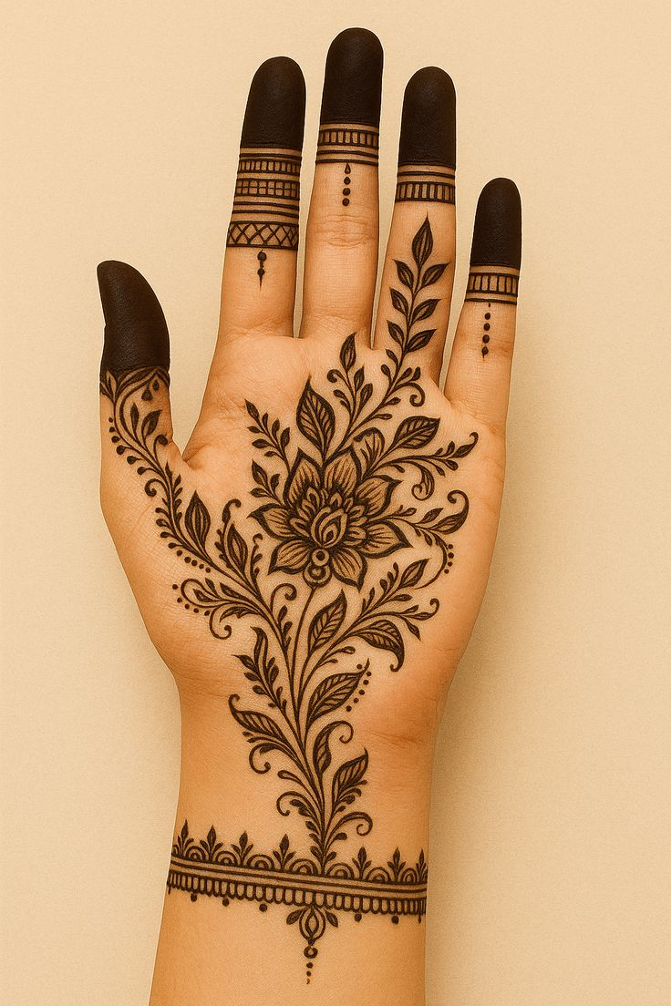 New front hand mehndi design 22 New front hand mehndi design 22