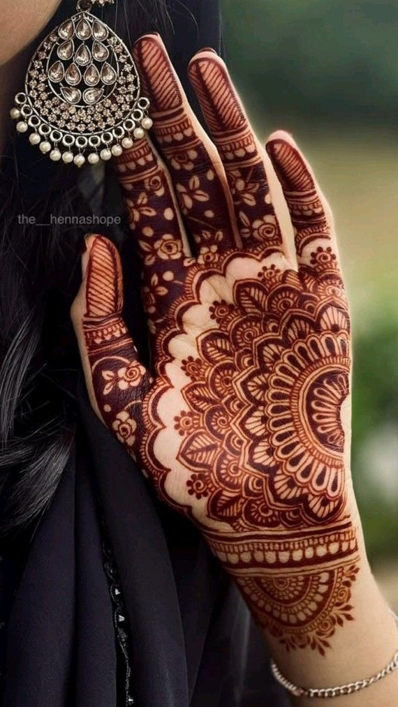 New front hand mehndi design 24 New front hand mehndi design 24