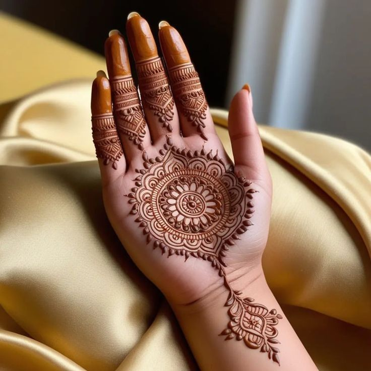 New front hand mehndi design 46 New front hand mehndi design 46
