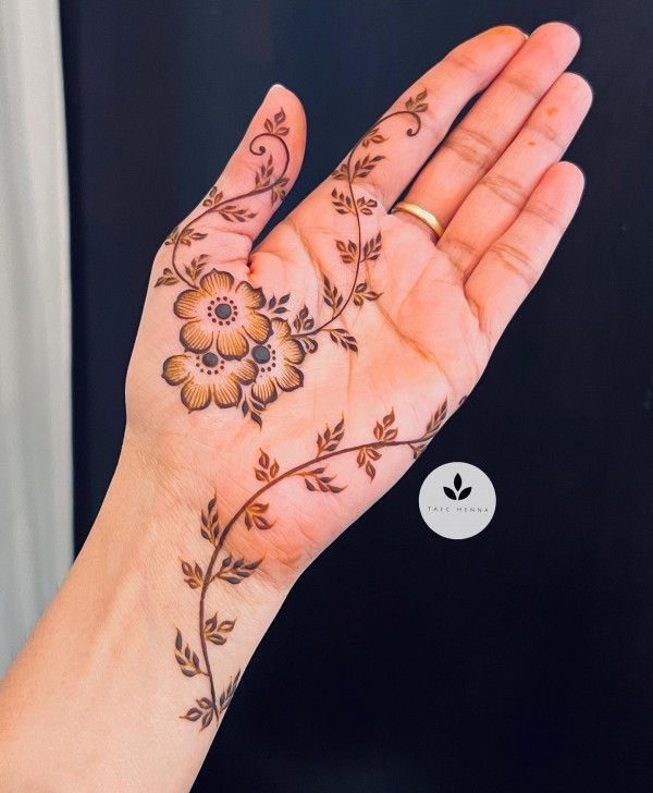 New front hand mehndi design 5 New front hand mehndi design 5