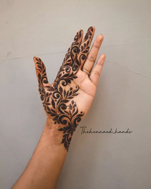 New front hand mehndi design 51 New front hand mehndi design 51