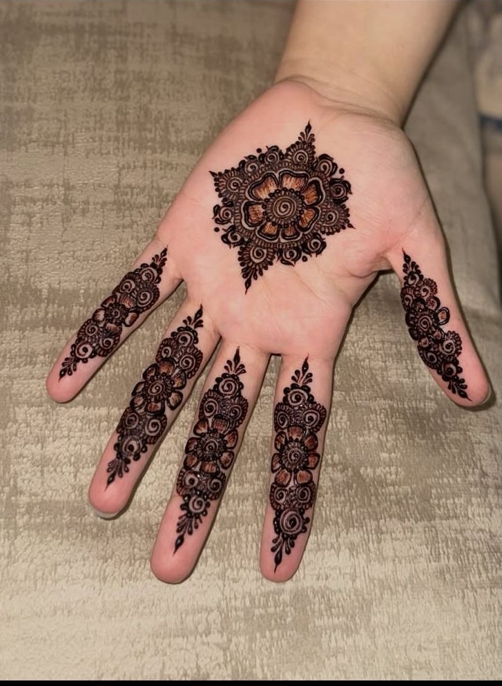 New front hand mehndi design 56 New front hand mehndi design 56