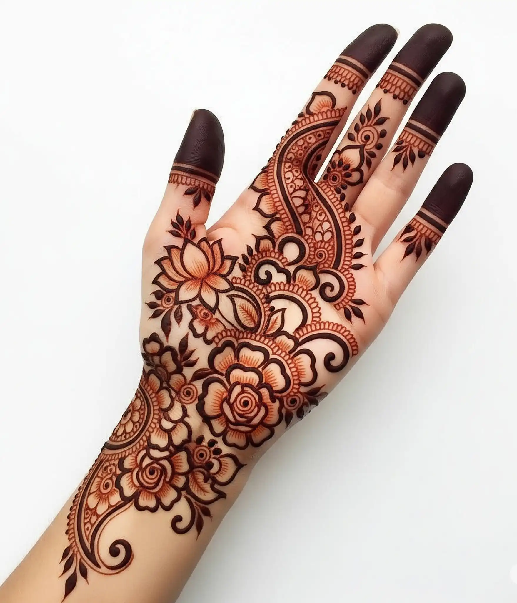 New front hand mehndi design 61 New front hand mehndi design 61