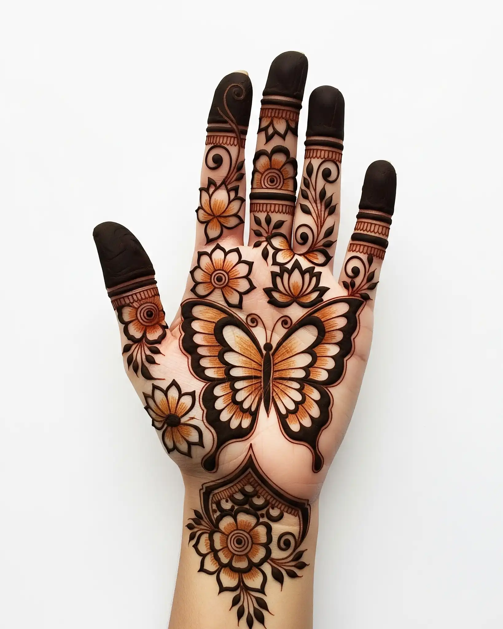 New front hand mehndi design 68 New front hand mehndi design 68