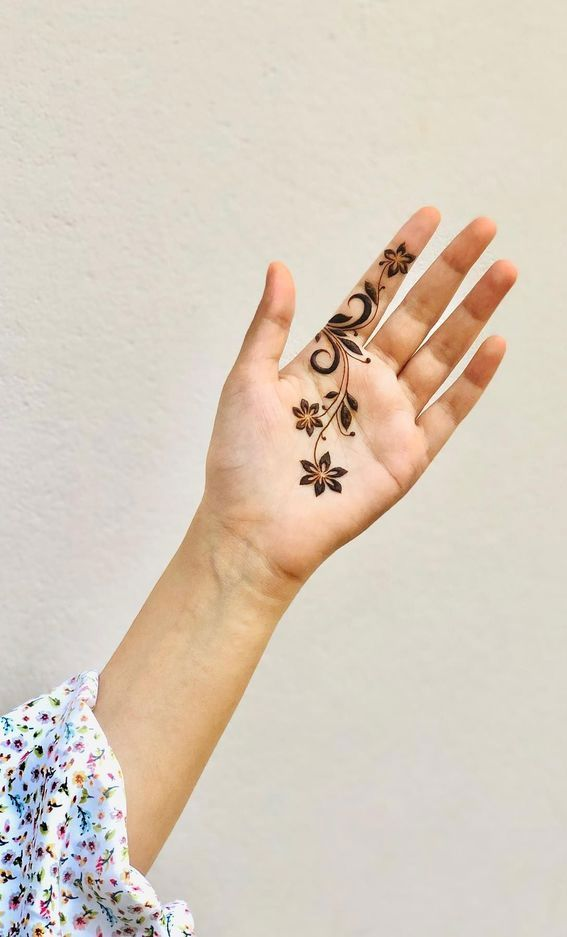 New front hand mehndi design 7 New front hand mehndi design 7