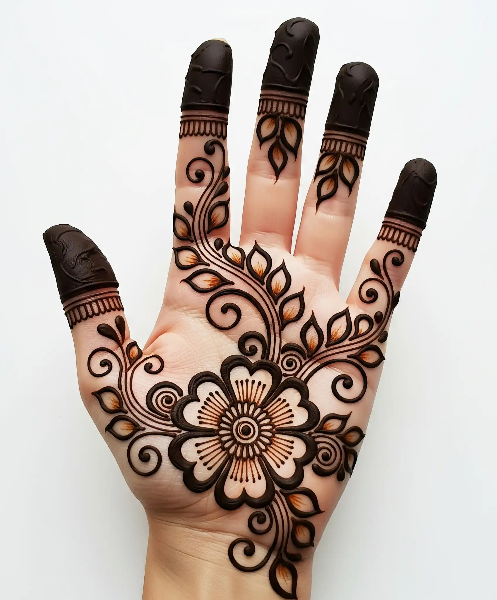 New front hand mehndi design 70 New front hand mehndi design 70