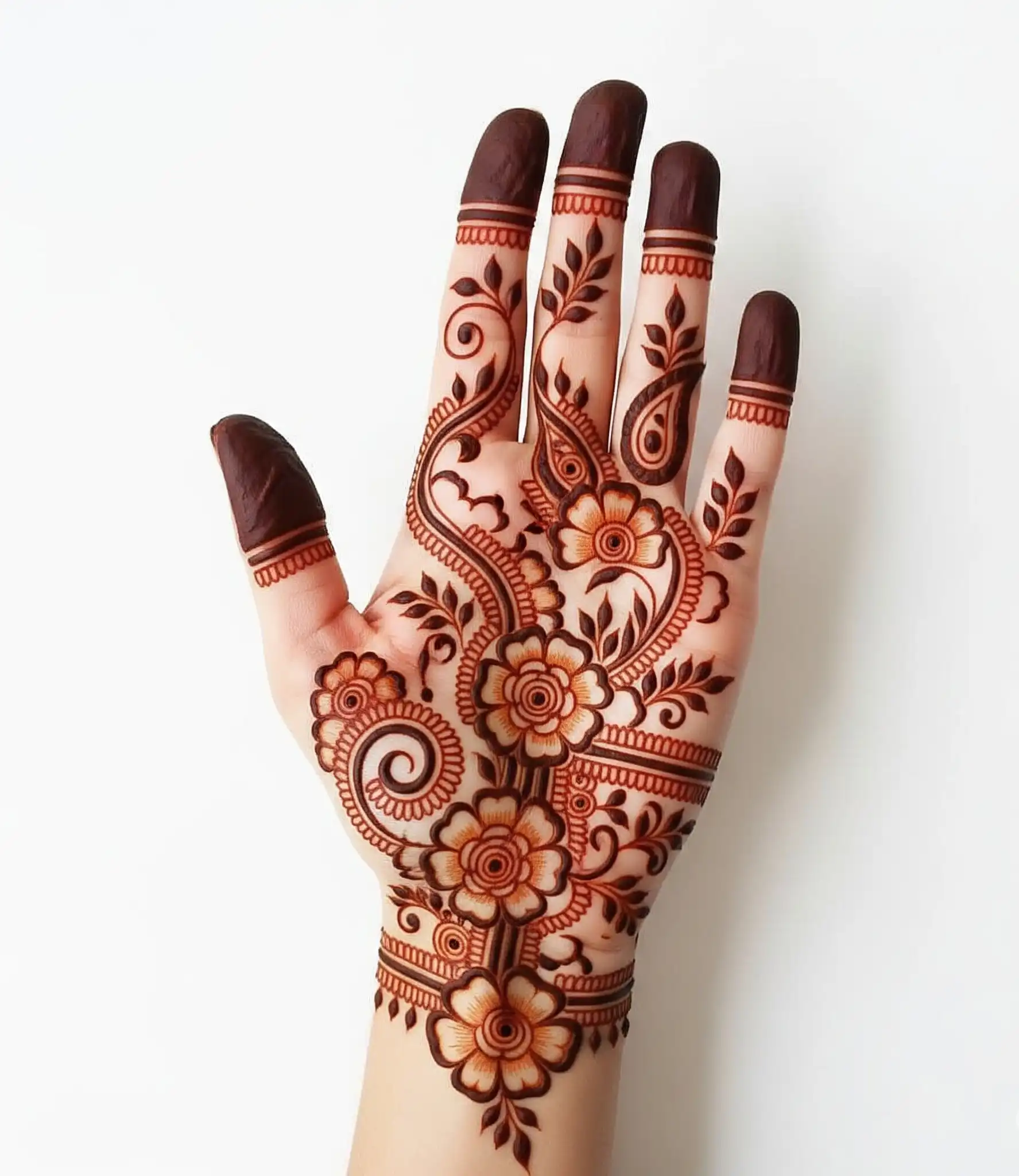 New front hand mehndi design 73 New front hand mehndi design 73