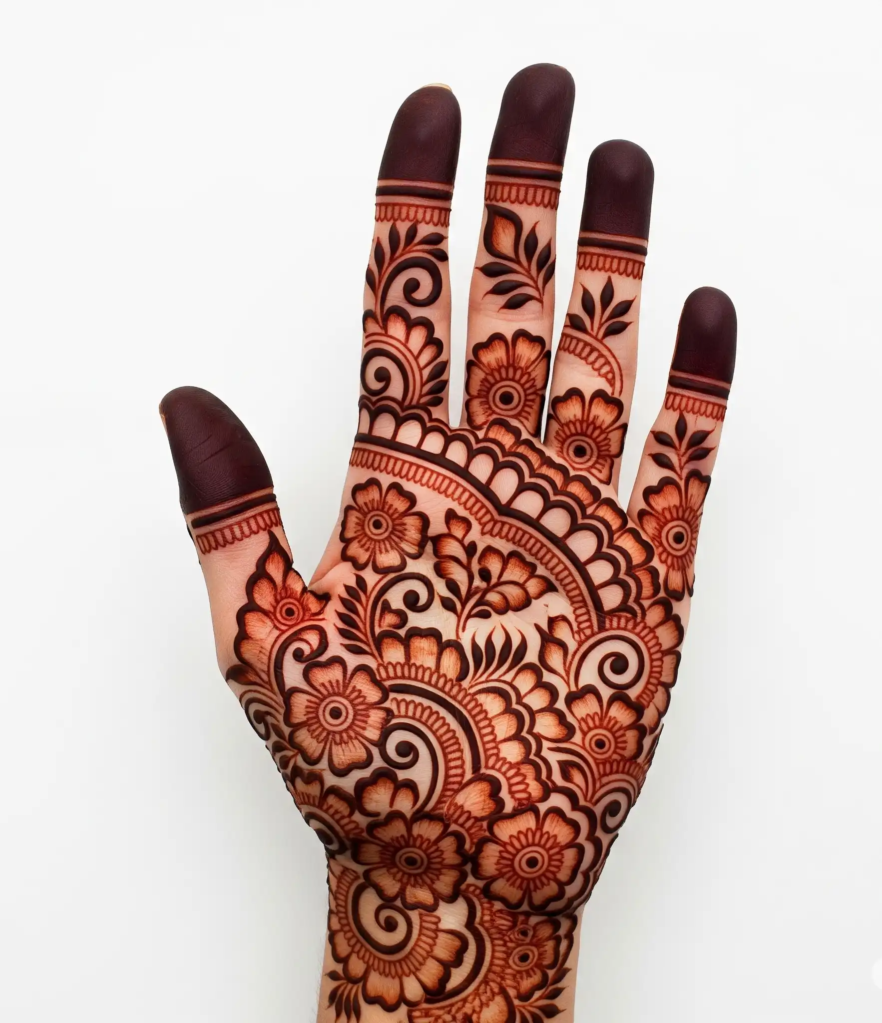 New front hand mehndi design 76 New front hand mehndi design 76