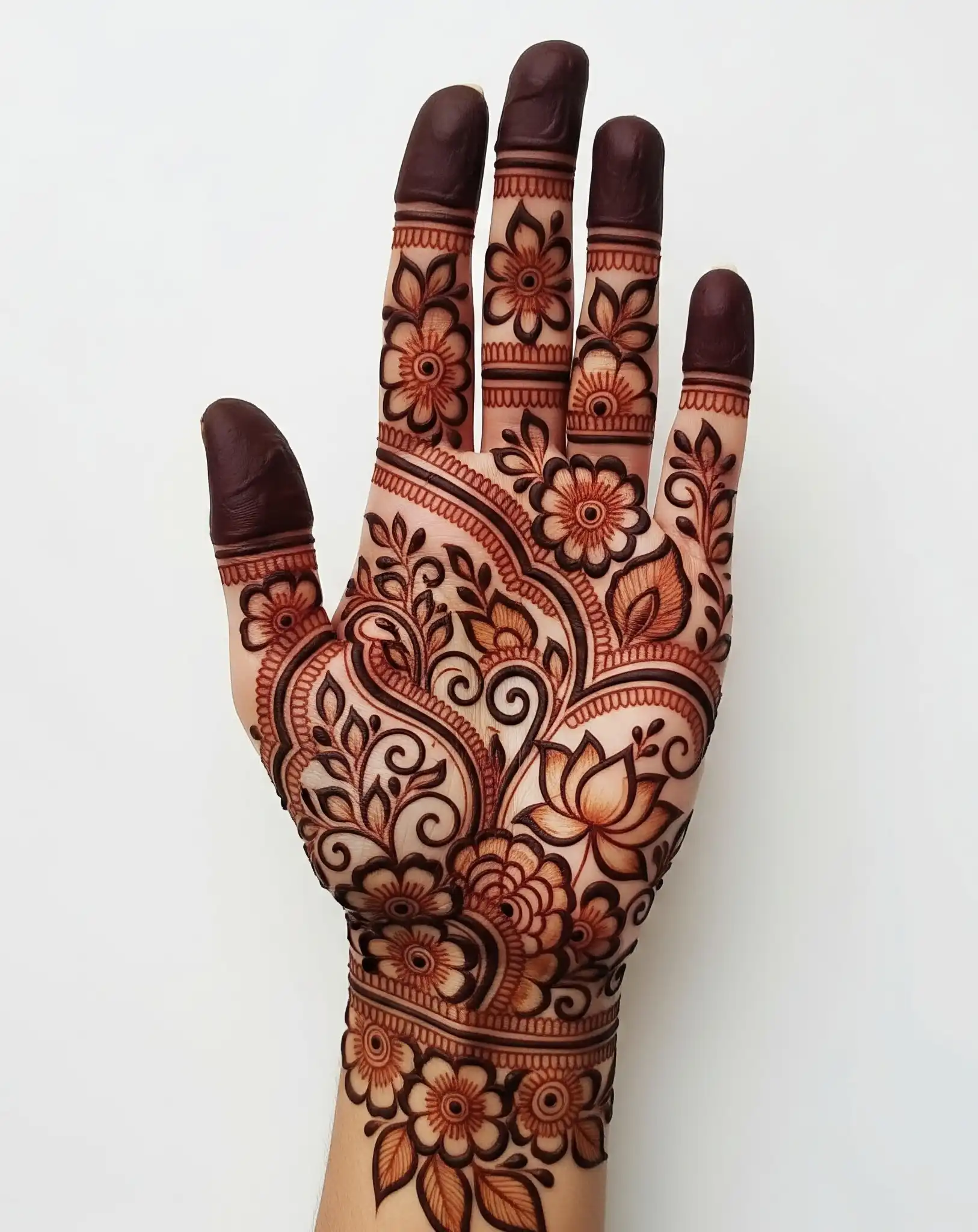 New front hand mehndi design 90 New front hand mehndi design 90